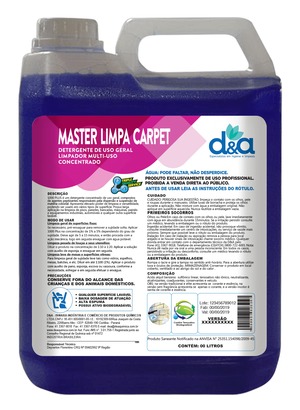 MASTER LIMPA CARPET GLAMOUR                                                                         