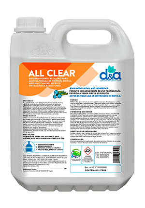 ALL CLEAR                                                                                           