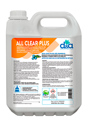 ALL CLEAR PLUS                                                                                      